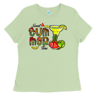 Matcha sweet summer time Ladies Tee - CowhideDigitalArt