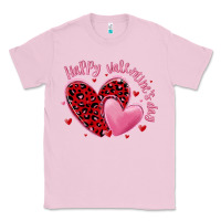 Bubblegum Pink happy valentine's day hearts Classic Tee - MaliasSmallBusiness