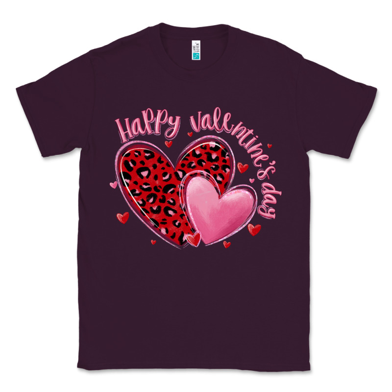 Happy Valentine's Day Hearts Classic Tee by MaliasSmallBusiness | Teevron