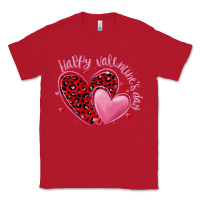 Red happy valentine's day hearts Classic Tee - MaliasSmallBusiness