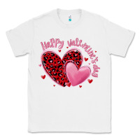 White happy valentine's day hearts Classic Tee - MaliasSmallBusiness