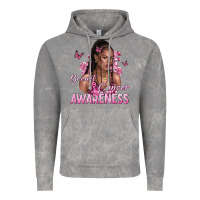 Cloud Rock breast cancer awareness afro woman Vintage Hoodie - NancyCooperArtShop