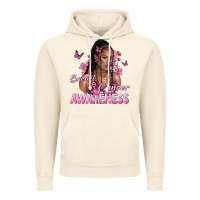 Vintage Artic breast cancer awareness afro woman Vintage Hoodie - NancyCooperArtShop
