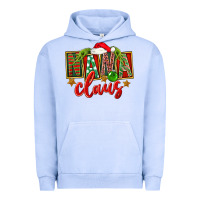 Pigment Grape Ice Christmas Nana Claus Mother's Day Urban Hoodie - FaDigitalArtStudio