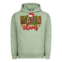 Pigment Oil Green Christmas Nana Claus Mother's Day Urban Hoodie - FaDigitalArtStudio