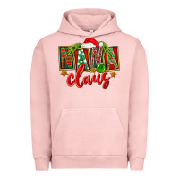 Pigment Salmon Christmas Nana Claus Mother's Day Urban Hoodie - FaDigitalArtStudio