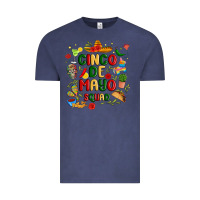 Vintage Denim cinco de mayo squad Vintage Tee - JahusDesignShop