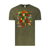 Vintage Olive cinco de mayo squad Vintage Tee - JahusDesignShop