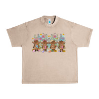 French Oak easter day baby highland cow Urban Heavy Tee - MaliasSmallBusiness