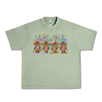 Oil Green easter day baby highland cow Urban Heavy Tee - MaliasSmallBusiness