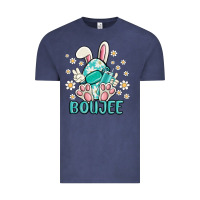 Vintage Denim boujee  easter  egg Vintage Tee - MaliasSmallBusiness
