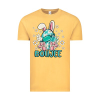 Vintage Mustard boujee  easter  egg Vintage Tee - MaliasSmallBusiness