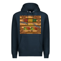 Navy juneteenth breaking every chain since 1865 Premium Hoodie - TumblerDesignByShophia