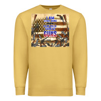 Antique Gold no one will be taking my guns Premium Sweatshirt - TumblerDesignByShophia
