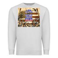 Dove Grey no one will be taking my guns Premium Sweatshirt - TumblerDesignByShophia