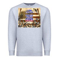 Heather Grey no one will be taking my guns Premium Sweatshirt - TumblerDesignByShophia