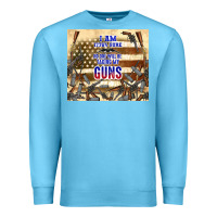 Ocean Blue no one will be taking my guns Premium Sweatshirt - TumblerDesignByShophia