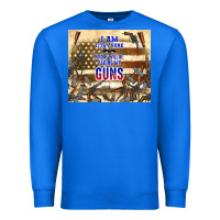 True Royal no one will be taking my guns Premium Sweatshirt - TumblerDesignByShophia