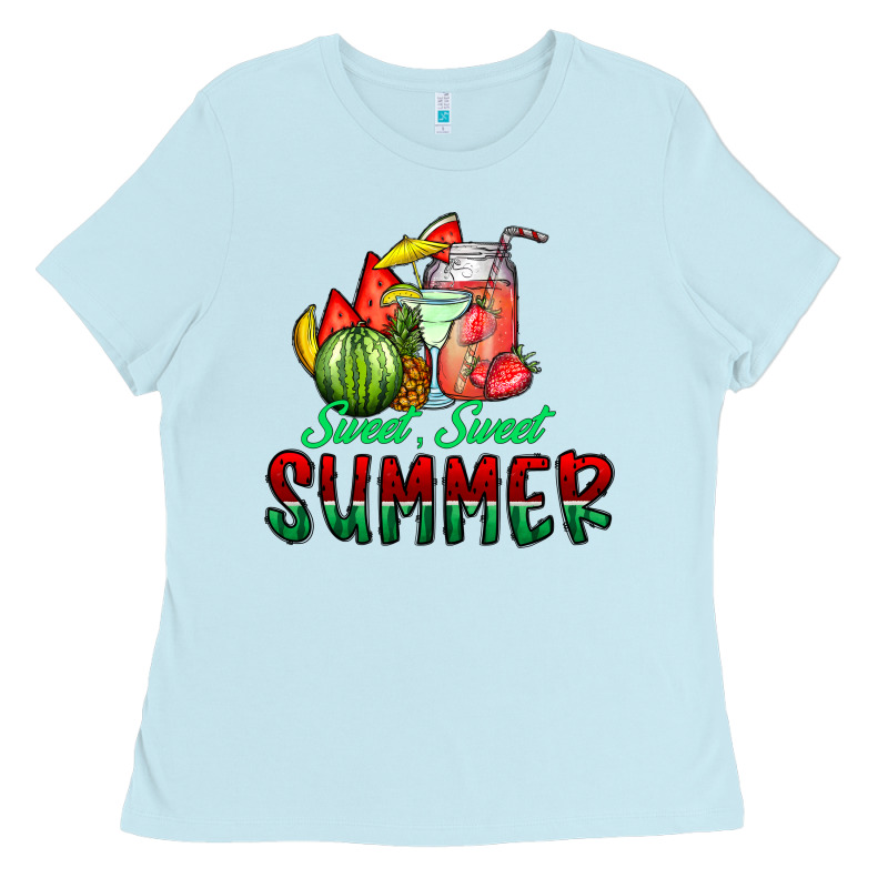 Sweet Sweet Summer Ladies Tee by CowhideDigitalArt | Teevron