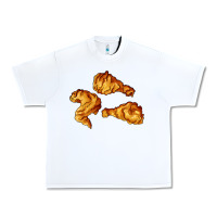 White nuggets Urban Heavy Tee - AdoDesignShop