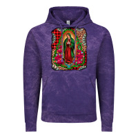Cloud Purple our lady of guadalupe christmas Vintage Hoodie - Jasminsmagicworld