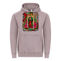 Vintage Zinc our lady of guadalupe christmas Vintage Hoodie - Jasminsmagicworld