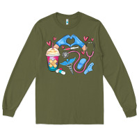 Army Green nurse life Long Sleeve Tee - MaliasSmallBusiness