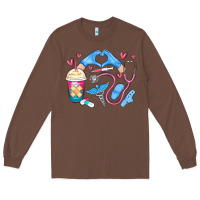 Chestnut nurse life Long Sleeve Tee - MaliasSmallBusiness