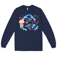 Navy nurse life Long Sleeve Tee - MaliasSmallBusiness