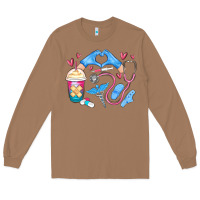 Toasted Coconut nurse life Long Sleeve Tee - MaliasSmallBusiness