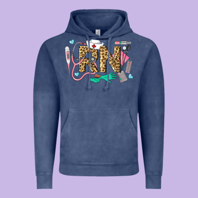 Western Registered Nurse Vintage Hoodie Designed By Lillyallendesigns
