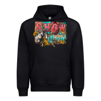 Black Show mom horse Mother's Day Urban Hoodie - FaDigitalArtStudio