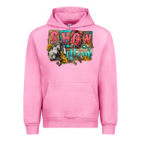 Fuchsia Pink Show mom horse Mother's Day Urban Hoodie - FaDigitalArtStudio