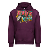 Mauve Wine Show mom horse Mother's Day Urban Hoodie - FaDigitalArtStudio