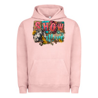 Pigment Salmon Show mom horse Mother's Day Urban Hoodie - FaDigitalArtStudio