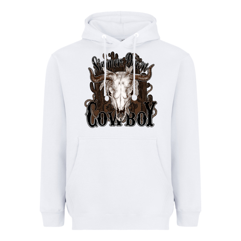 Simmer Down Cowboy Heavyweight Hoodie by HowdyJamesFarm | Teevron