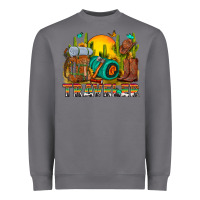Storm western traveler cowboy Heavyweight Sweatshirt - NancyCooperArtShop