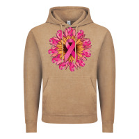Vintage Coffee cancer ribbon sunflower Vintage Hoodie - NancyCooperArtShop