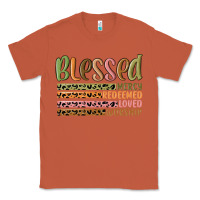 Copper retro blessed redeemed quotes Classic Tee - MaliasSmallBusiness