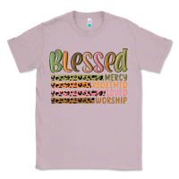 Lilac retro blessed redeemed quotes Classic Tee - MaliasSmallBusiness