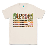 Natural retro blessed redeemed quotes Classic Tee - MaliasSmallBusiness