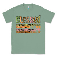 Sage retro blessed redeemed quotes Classic Tee - MaliasSmallBusiness