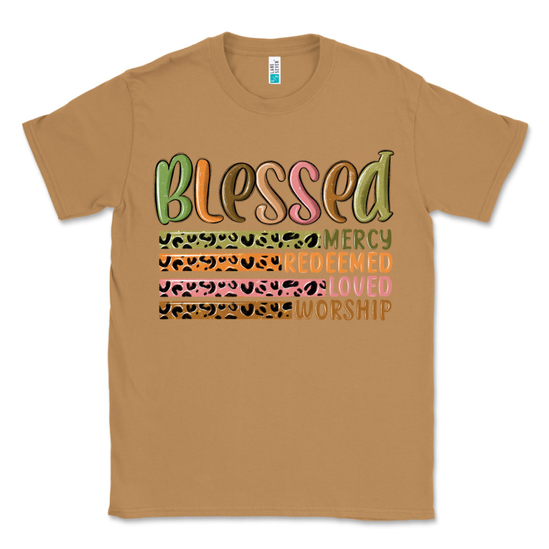 Retro Blessed Redeemed Quotes Classic Tee by MaliasSmallBusiness | Teevron