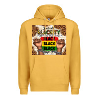 Mustard juneteenth blackity black black black Premium Hoodie - TumblerDesignByShophia