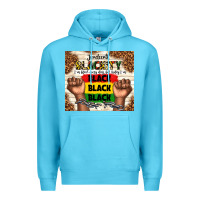 Ocean Blue juneteenth blackity black black black Premium Hoodie - TumblerDesignByShophia