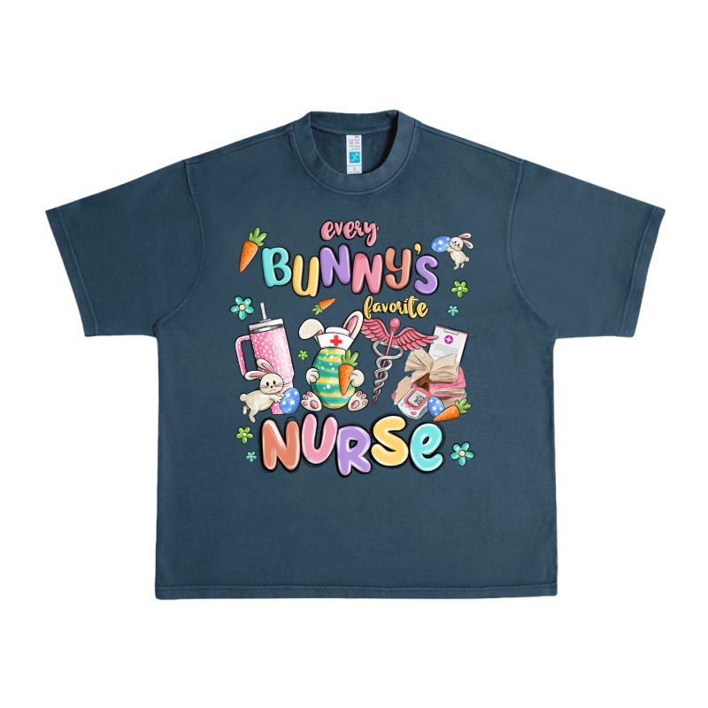 Every Favorite Bunnys Nurse Urban Heavy Tee by MaliasSmallBusiness | Teevron