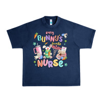 Navy every favorite bunnys nurse Urban Heavy Tee - MaliasSmallBusiness