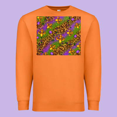 Mardi Gras Tumbler Premium Sweatshirt Designed By Howdyjamesfarm