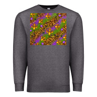 Charcoal Heather Mardi Gras tumbler Premium Sweatshirt - HowdyJamesFarm