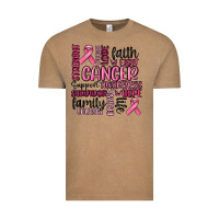 Vintage Coffee cancer awareness Vintage Tee - MaliasSmallBusiness